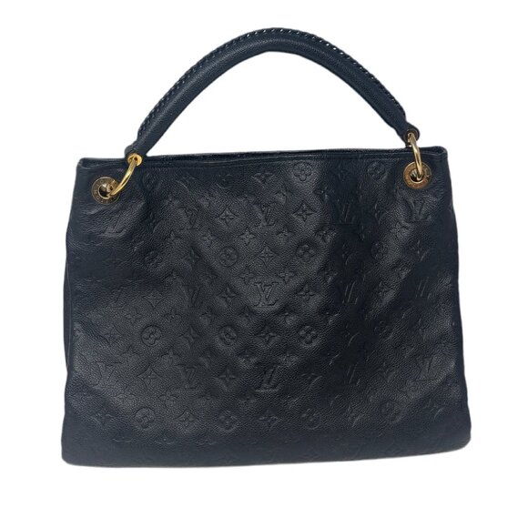 Louis Vuitton Black Artsy Empreinte Leather Bag -MM - Picture 1 of 12